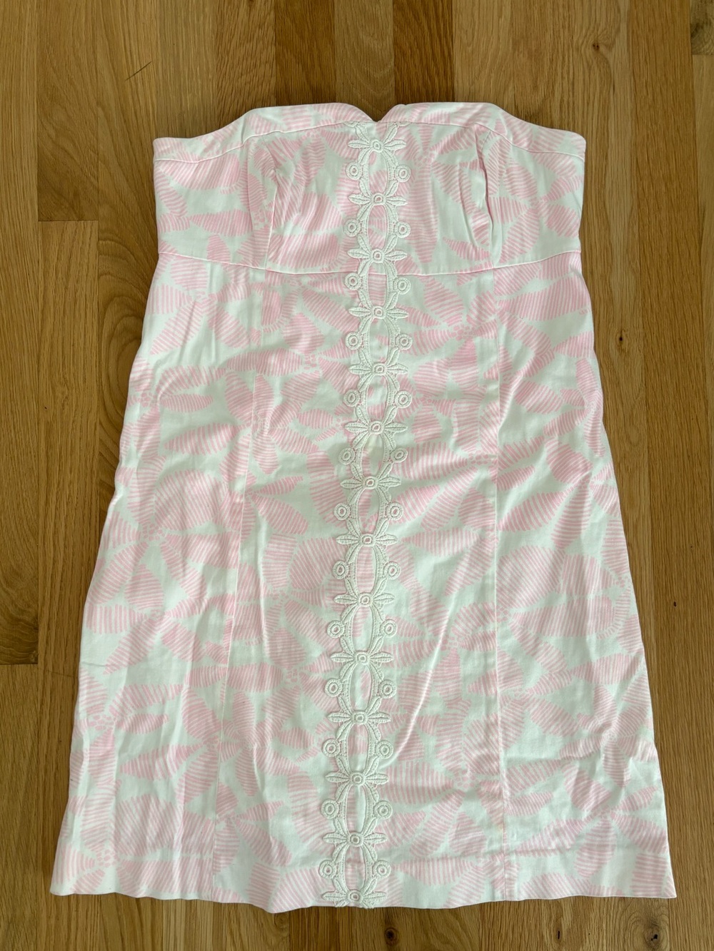 Lilly Pulitzer Strapless Floral Dress